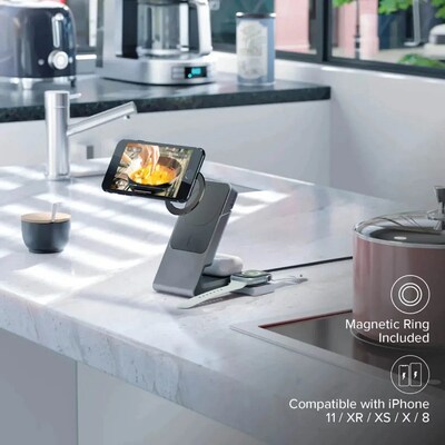 ALOGIC Matrix Magnetic Wireless Charging Dock, 30W, 1.5 ft., Black (MSCDDAWC-US)