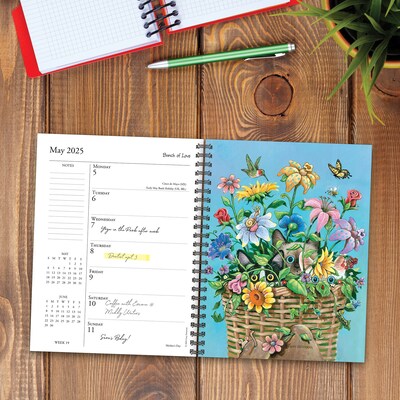 2025 Willow Creek Cats 6.5" x 8.5" Yearly Planner Cover (47255)