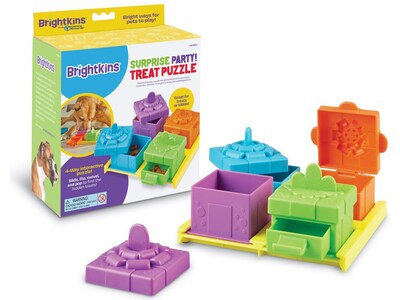 Brightkins Surprise Party! Treat Puzzle, Multicolored, 4 Pieces (LER9366)