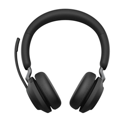 Jabra Evolve2 Wireless Bluetooth Stereo Phone & Computer On Ear Headset, USB-A, MS Certified (26599-989-999-01)
