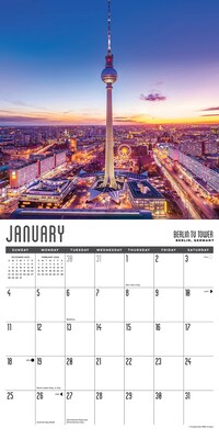 2026 Willow Creek Travel Junkie 12" x 12" Monthly Wall Calendar (52990)