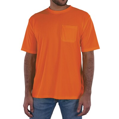GloWear 8092 High Visibility Short Sleeve T-Shirt, Orange, 4XL (21808)