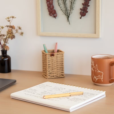 U Brands Catalina Pens Pen, Medium Point, 0.7mm, Black Ink, 3/Pack (4371U04-24)