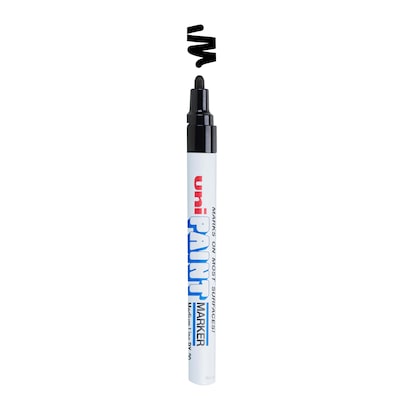 uni PAINT PX-20 Oil-Based Marker, Medium Tip, Black (63601)