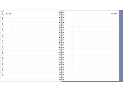 2025 Blue Sky Lindley 8" x 10" Monthly Planner, Plastic Cover, Multicolor (101582-25)