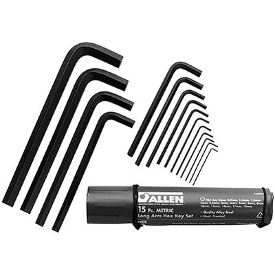 Allen® Long Arm Hex Key Sets; 663L Wrench Set