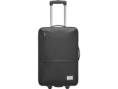 Solo New York Re:treat 22 Carry-On Suitcase, 2-Wheeled, TSA Checkpoint Friendly, Black (UBN914-4)