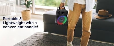 Emerson Bluetooth Speaker, Black (EDS-8000)