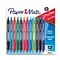 Paper Mate Profile Retractable Ballpoint Pen, Bold Point, Assorted Ink, Dozen (1788863)