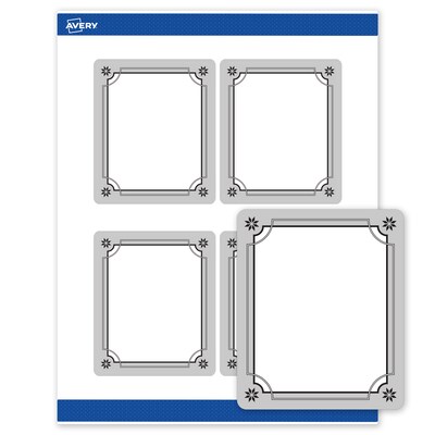 Avery Rectangle Multipurpose Labels, 4 x 3-1/3, White, 40/Pack (19479370598)