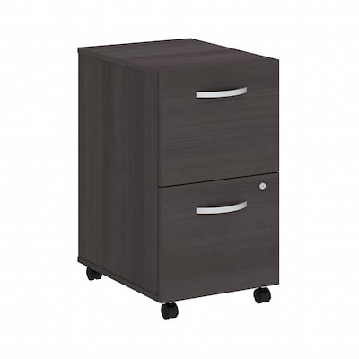 Bush Business Furniture Studio C 2-Drawer Mobile Vertical File Cabinet, Letter/Legal Size, Lockable,