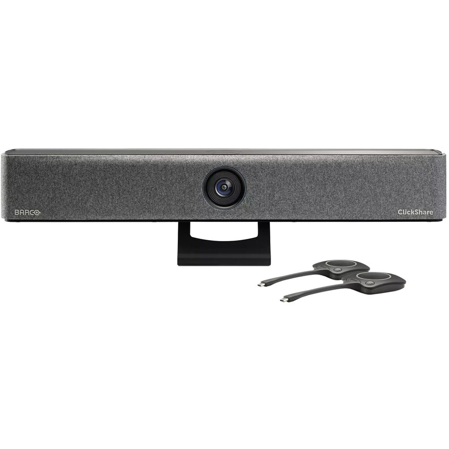 Barco ClickShare HD 4K All-in-One Video Bar Pro Conferencing Webcam, Black (R9861633USB2)