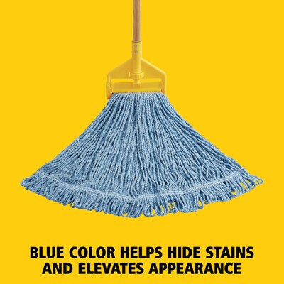 Rubbermaid Super Stitch Mop Head, Tailband (FGD21206BL00)