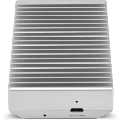OWC M.2 External Hard Drive Enclosure, SSD, Silver (OWCUS4V2EXP1M2)