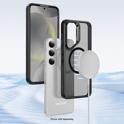 SaharaCase Venture Phone Case for Galaxy S25+, Shock Absorbing, Scorpion Black (CP00749)