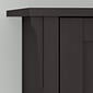 Bush Furniture Salinas 63"H 5-Shelf Bookcase with Adjustable Shelves, Vintage Black Laminated Wood (SAB132VB-03)