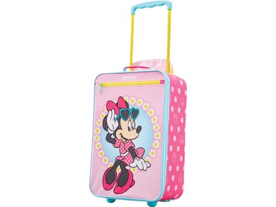 American Tourister Disney 18 Minnie Mouse Carry-On Suitcase, 2-Wheeled, Multicolor (139451-4451)