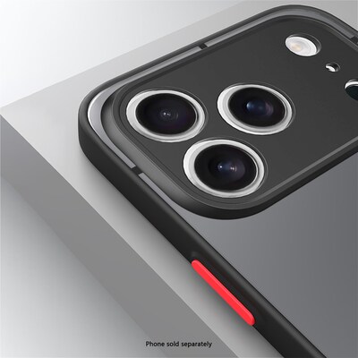 SaharaCase Venture Series Phone Case for iPhone 17 Pro Max, Shock Absorbing, Scorpion Black (CP00997)