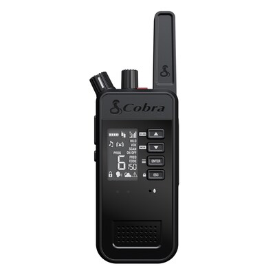 Cobra Performa 450 2-Way Handheld Business Radio with LCD Screen, Black (0190016-1)