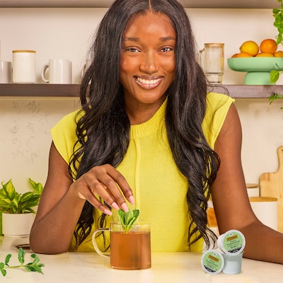 Twinings Pure Peppermint Herbal Tea, Keurig® K-Cup® Pods, 24/Box (TNA85813)