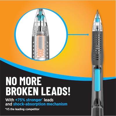 BIC Break Resistant Lead Refill, 0.7mm, 36/Leads (LMV7PR42-AST)