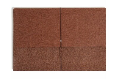 Smead Classic Redrope File Pocket, 3.5" Expansion, Legal Size, Brown (71356)