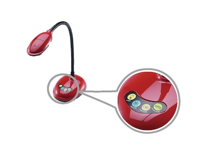 Lumens DC136 4K Portable USB Document Camera, Red
