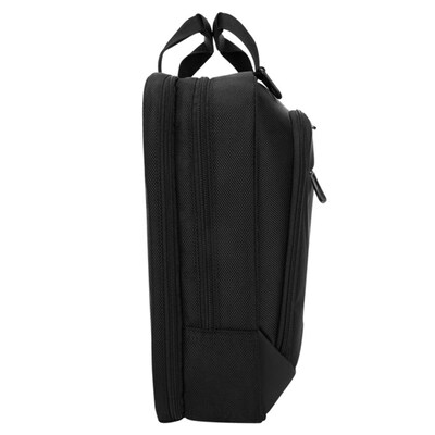 Targus CityLite Expandable Polyester Briefcase, Laptop Compatible, Black (TBT053US)