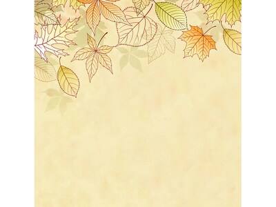 Great Papers! Crispy Fall Leaves Holiday Letterhead, Multicolor, 80/Pack (2019089)