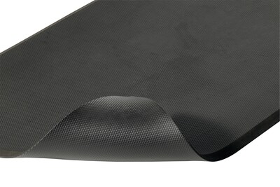 NoTrax 425 Superfoam Revive RS Anti-Fatigue Commercial Standing Floor Mat, 40 x 24, Black (425S2440BL)