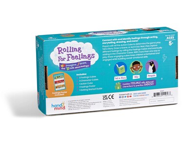 hand2mind Rolling the Feelings Board Game (95387)