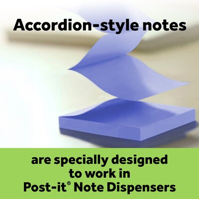 Post-it Recycled Pop-up Notes, 3" x 3", Sweet Sprinkles Collection, 100 Sheet/Pad, 12 Pads/Pack (R330RP12AP)