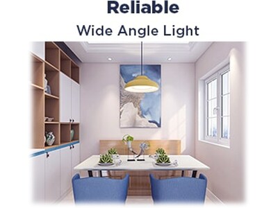 Viribright 9-Watt Soft White LED Specialty Bulb, 48/Pack (640338)