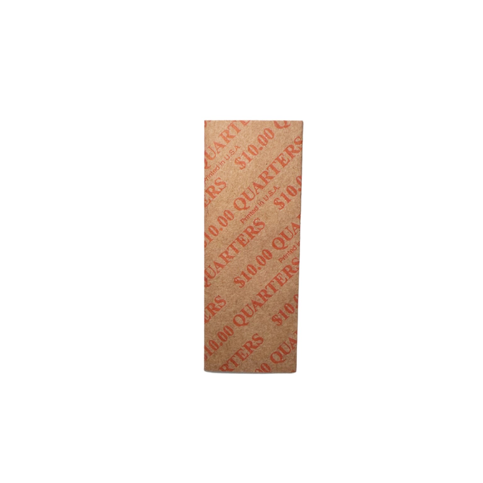 CONTROLTEK Coin Wrapper, Kraft/Orange, 1000/Pack (CNP57025)