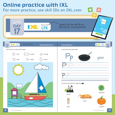 Summer Bridge Activities Paperback Grades PK-K Activity Book (705514)