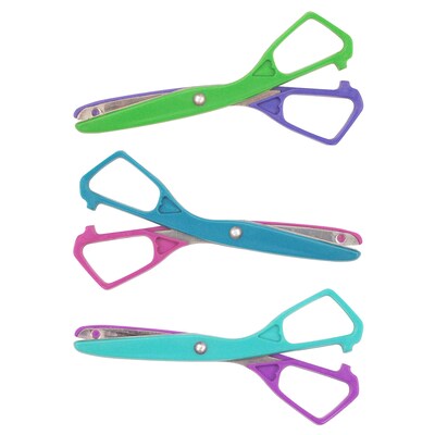 Westcott 5.5 Metal Kids Scissor, Blunt Tip, Multicolored, 24/Bundle (ACM10545)