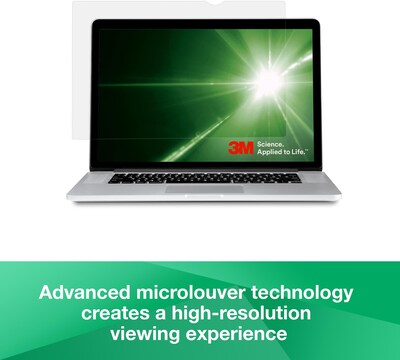 3M Anti-Glare Privacy Filter for 15.6" Widescreen Monitor, 16:9 Aspect Ratio (AG156W9B)