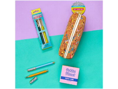 Pukka Pad Planet Cork Zipper Pencil Case, Multicolor (9740-SPP)