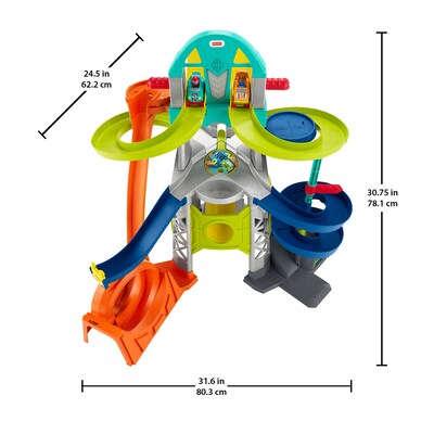Fisher-Price Little People Launch & Loop Raceway, Multicolored (GMJ12)