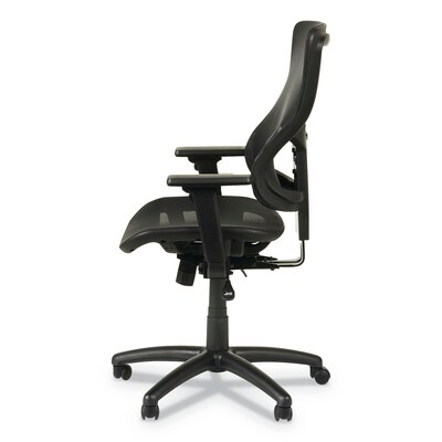 Alera® Elusion® II Series Height & Width Adjustable Arm Ergonomic Mesh Computer and Desk Chair, Black (ALEELT4218S)