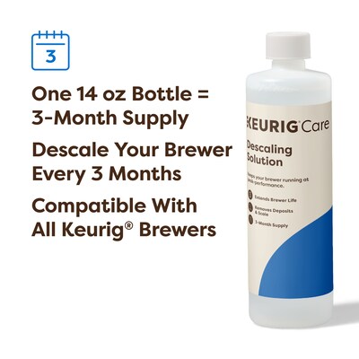 Keurig® Descaling Solution for All Keurig® K-Cup® Pod Coffee Makers (5000389036)