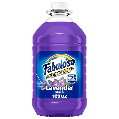 Fabuloso Antibacterial Multipurpose Cleaner, Lavender Scent, 169 Fl. Oz. (61018224)