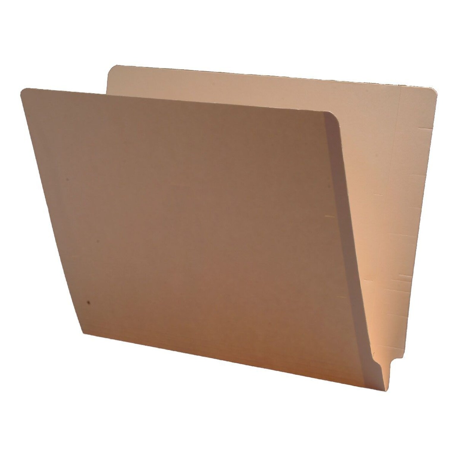 Medical Arts Press CutLess End Tab File Folder, Straight Cut, Letter Size, Manila, 50/Box (52347)