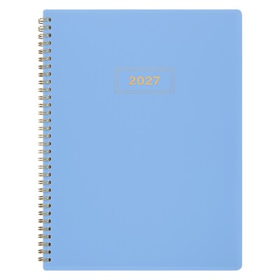 2027 Staples 8 x 11 Weekly & Monthly Planner, Eternal Blue (ST63609-27)