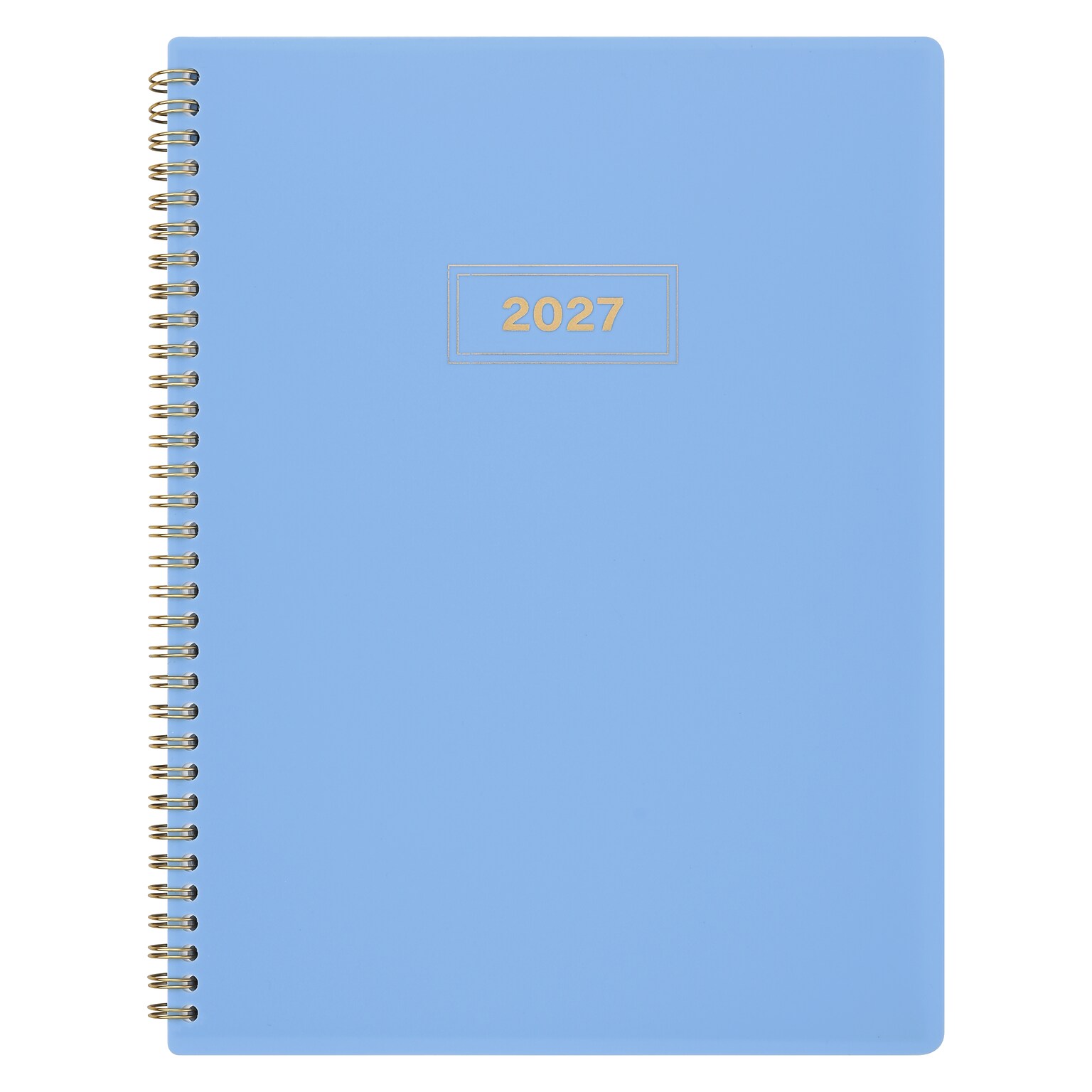 2027 Staples 8 x 11 Weekly & Monthly Planner, Eternal Blue (ST63609-27)