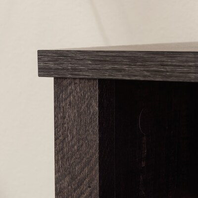 Sauder Select 42"H 9-Shelf Cube Organizer, Blade Walnut (433979)