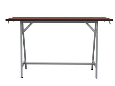 Safco Spark Teaming Table, 20" x 72", Biltmore Cherry (SPK7220SLBMCH)