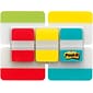Post-it® Tabs Value Pack, 1" Wide and 2" Wide, Assorted Colors, 114 Tabs/Pack (686-VAD2)