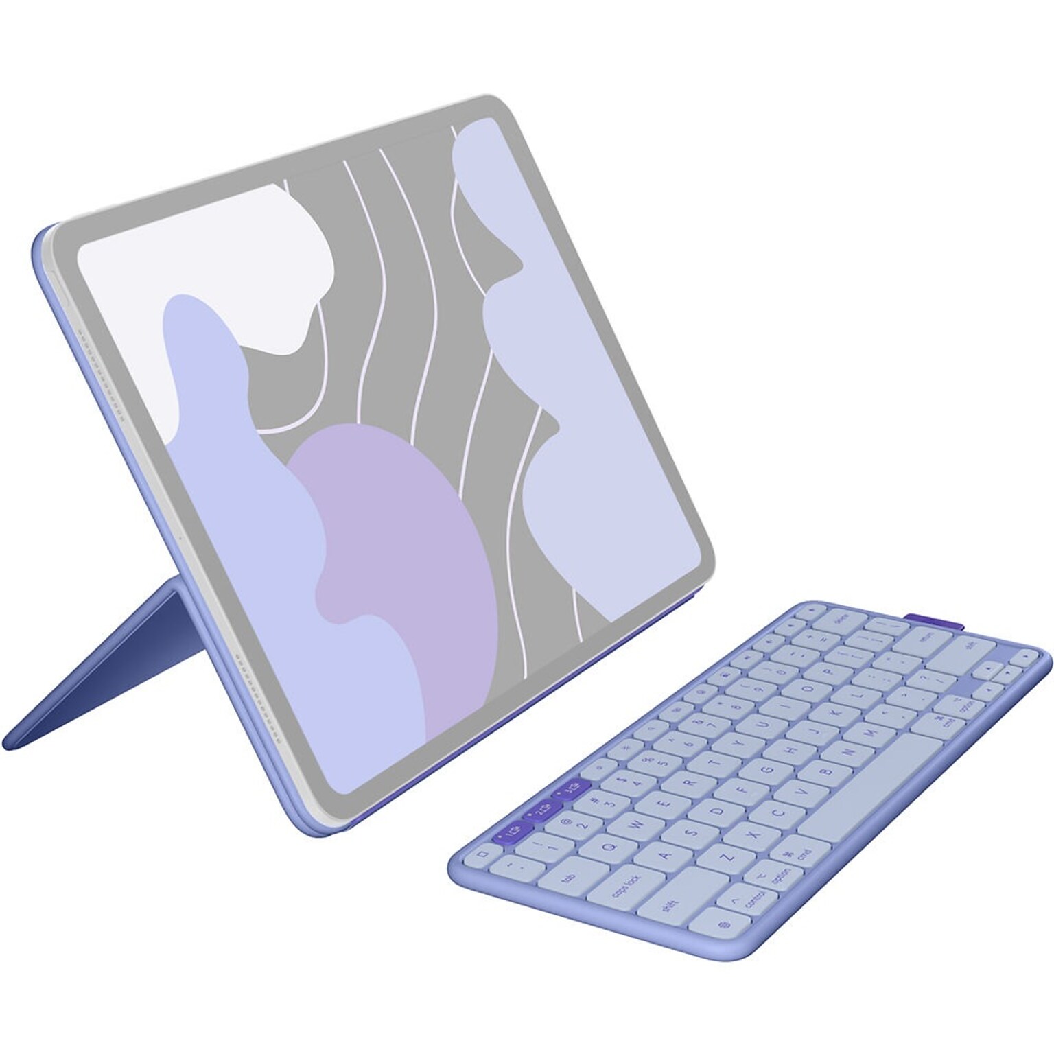 Logitech Flip Folio 13 for iPad Pro (M4 & M5), iPad Air (M2 & M3), Lilac (920-013826)