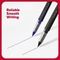 TRU RED™ Rollerball Pens, Needle Tip, Blue, Dozen/Pack (TR57325)